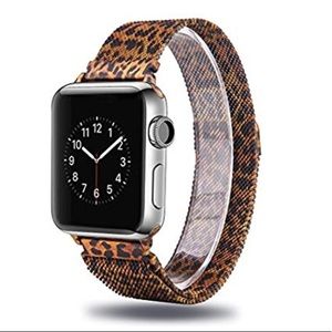 45mm Animal Print Magnetic Apple Watch Band series 7